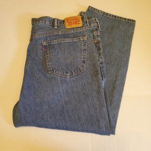 Levi's 560 jeans 50 30 medium wash classic men's relaxed fit